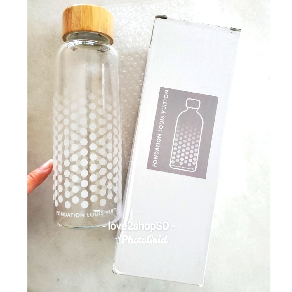 Louis Vuitton Fondation Polka Dot Water Bottle Authentic BRAND NEW in BOX